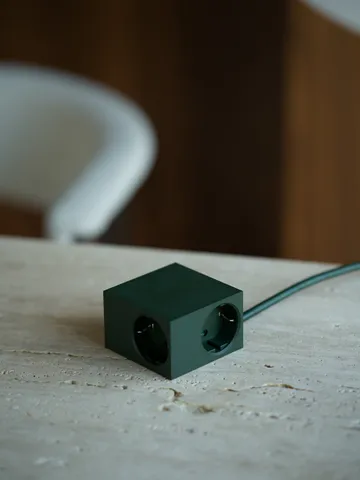 Cuboid+ grenuttag USB-C 30W 2 m - Dark Green - Kord