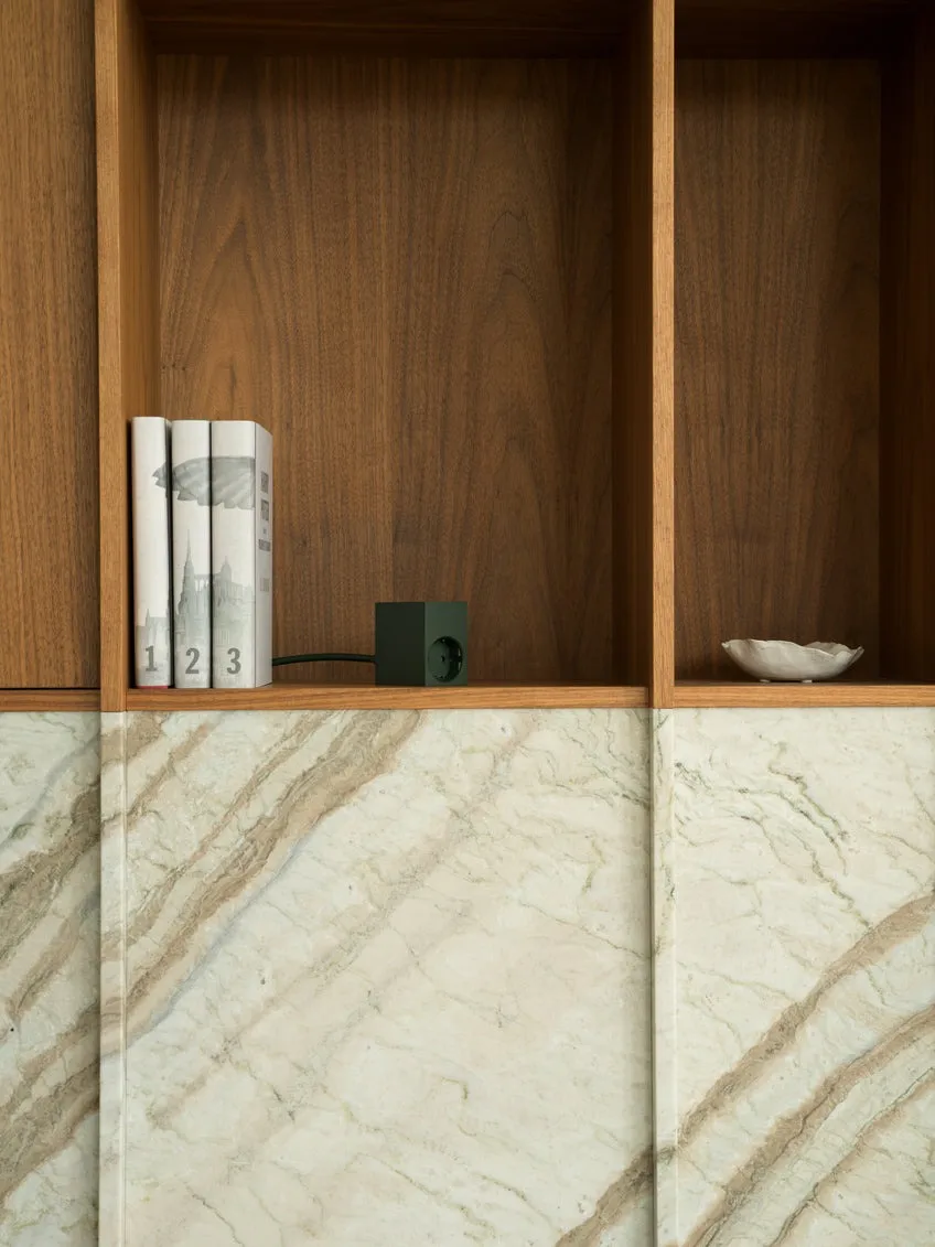 Cuboid+ grenuttag USB-C 30W 2 m, Dark Green Kord