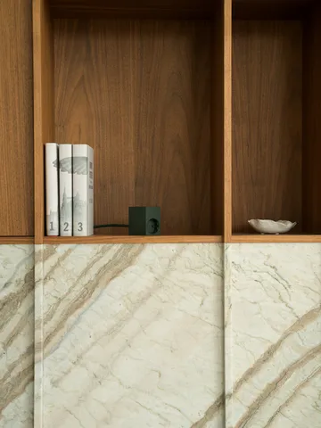 Cuboid+ grenuttag USB-C 30W 2 m - Dark Green - Kord