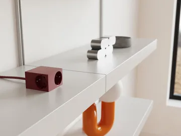 Cuboid+ grenuttag USB-C 30W 2 m - Fired Brick - Kord