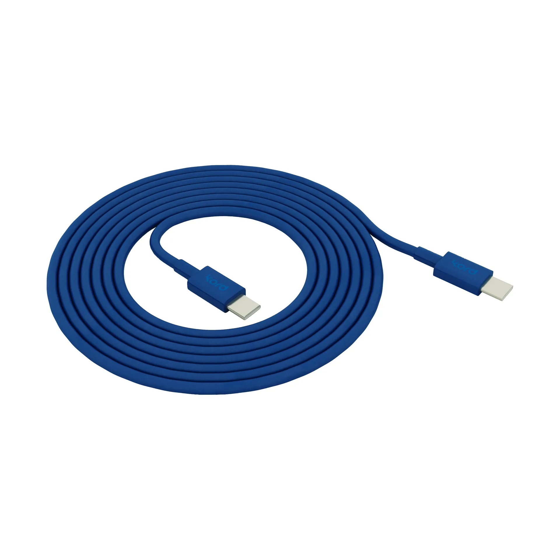 Kord USB-C till USB-C laddningskabel 1,8 m, Catalina Blue Kord