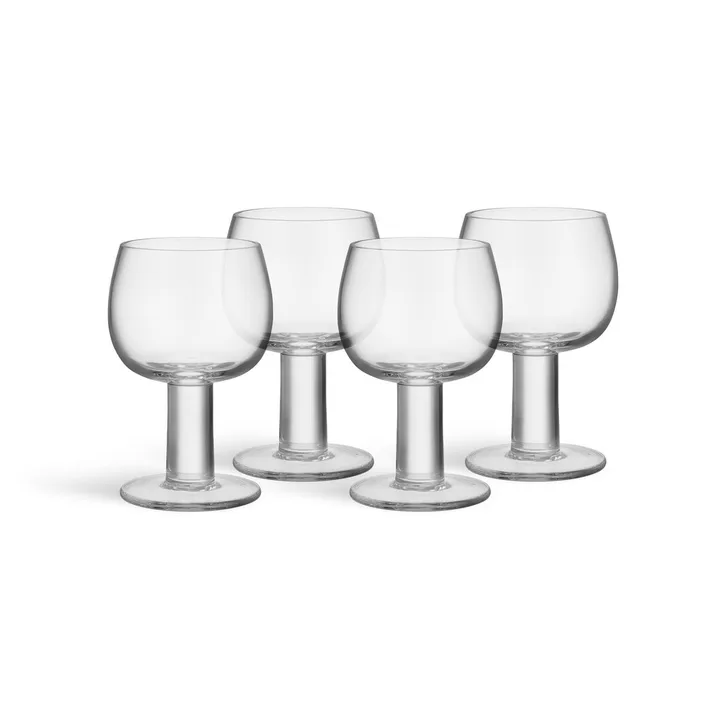 Fars glas - Klar, 4-pack - Kosta Boda