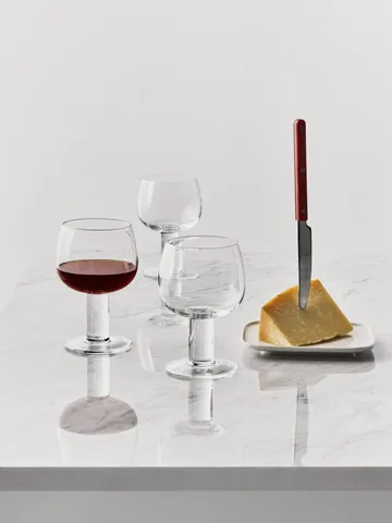 Fars glas - Klar, 4-pack - Kosta Boda