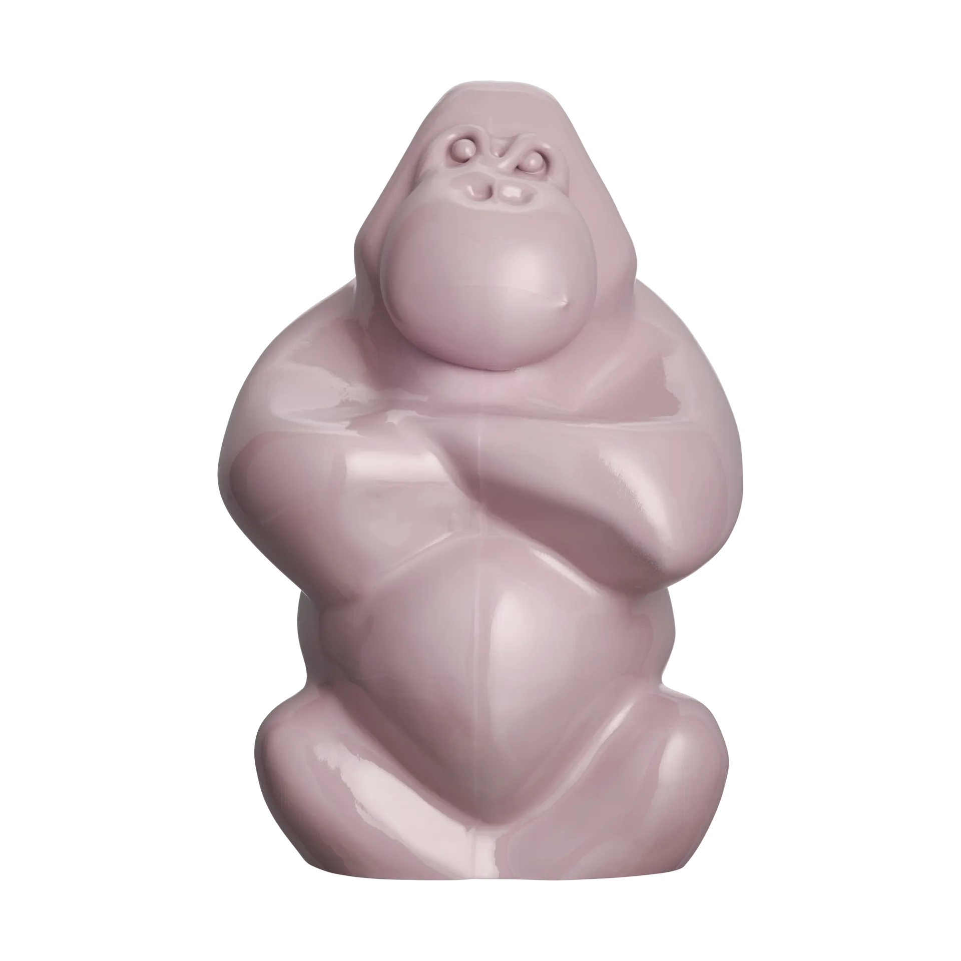 Gabba Gabba Hey skulptur 305 mm, Puderrosa Kosta Boda