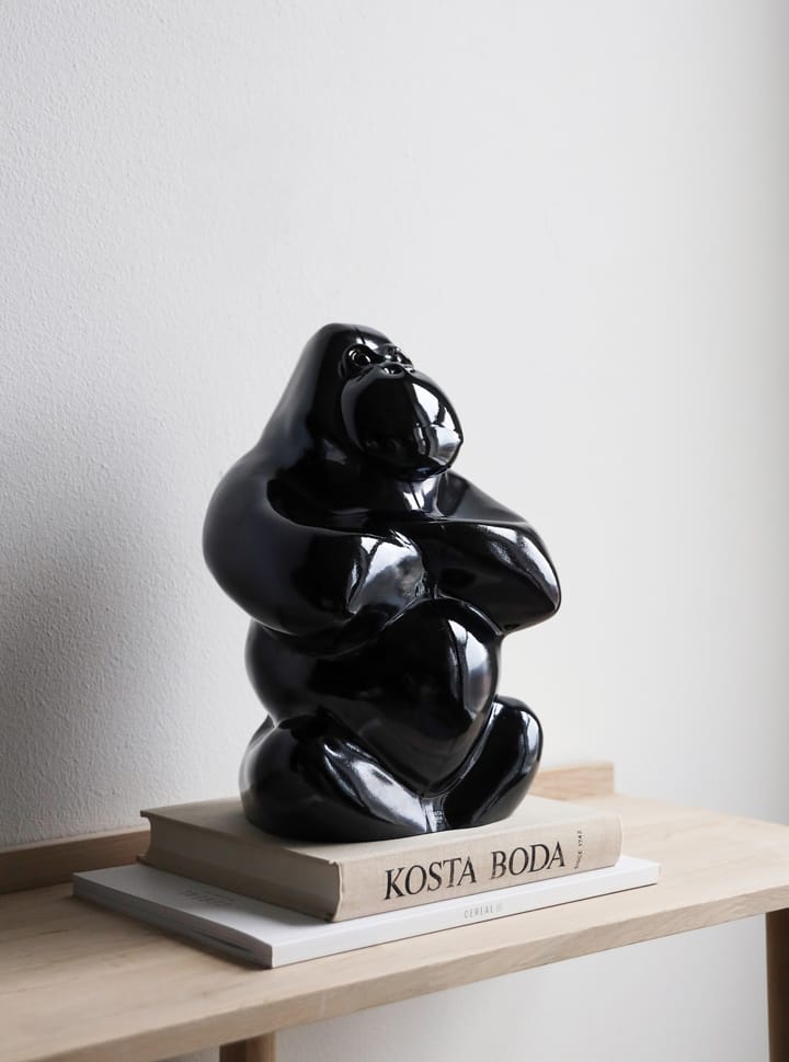 Gabba Gabba Hey skulptur - Svart - Kosta Boda