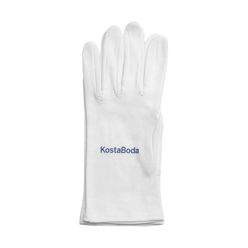 Kosta Boda glass care handske, Vit, medium Kosta Boda