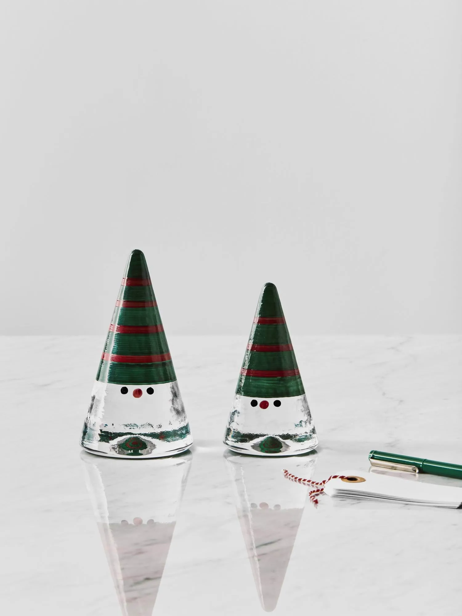 Noel tomte, Grön, 11,5 cm Kosta Boda