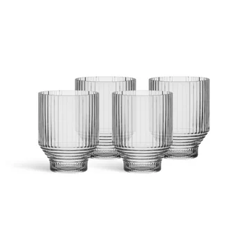 Pavilion Lowballglas - Klar, 30 cl, 4-pack - Kosta Boda