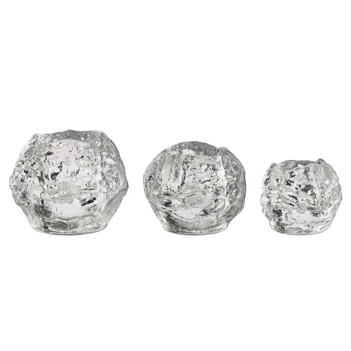 Snowball ljuslykta 3-pack - 3-pack - Kosta Boda