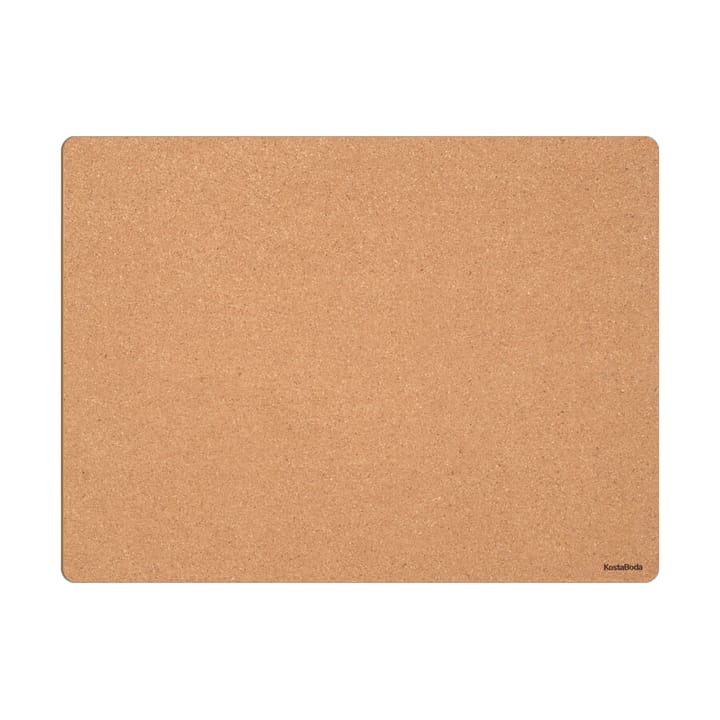 Viva bordtablett 30x40 cm 2-pack - Kork - Kosta Boda