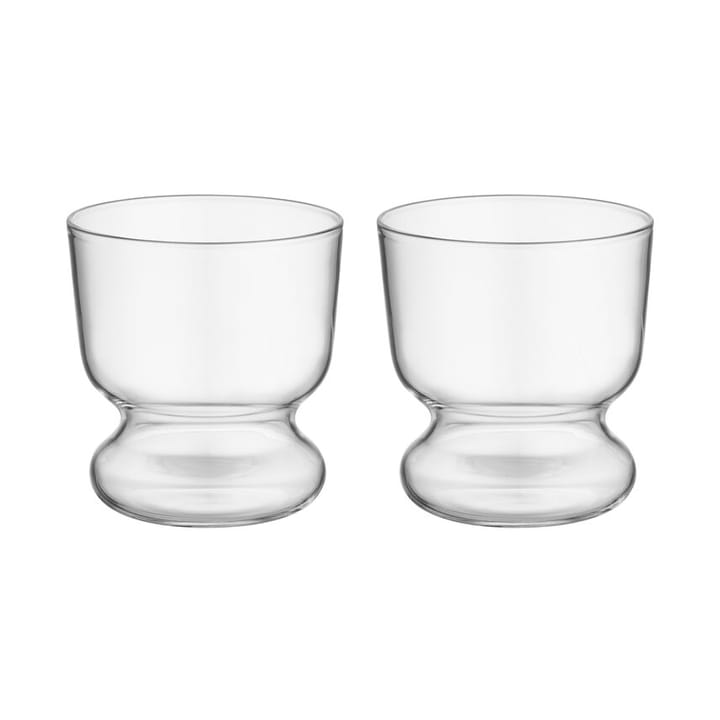 Viva old fashioned glas 28 cl 2-pack - Klar - Kosta Boda