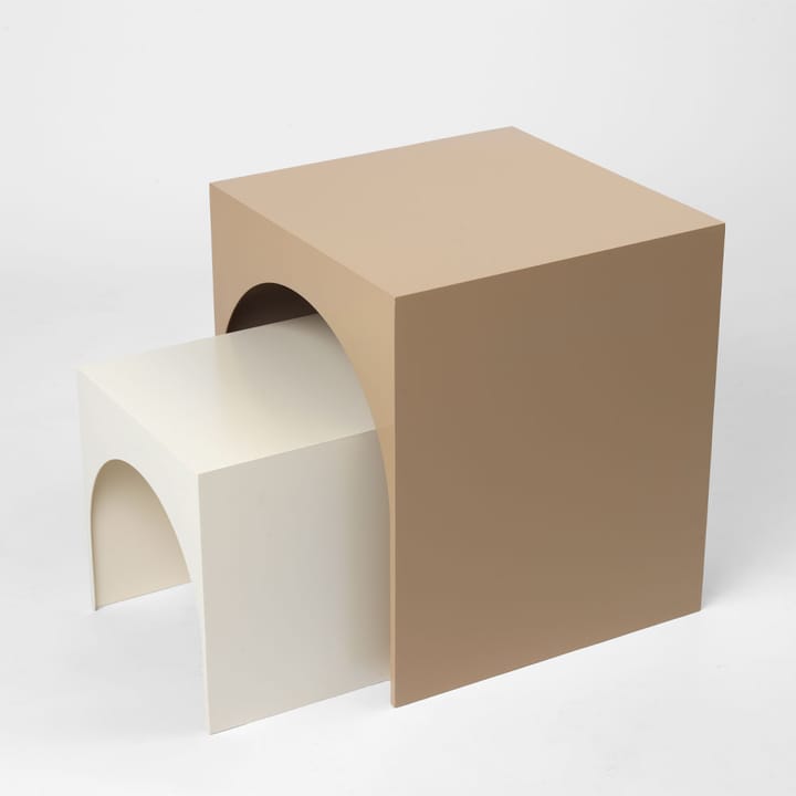 Arch sidobord - Beige, small - Kristina Dam Studio