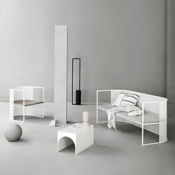 Bauhaus bänk - Svart - Kristina Dam Studio