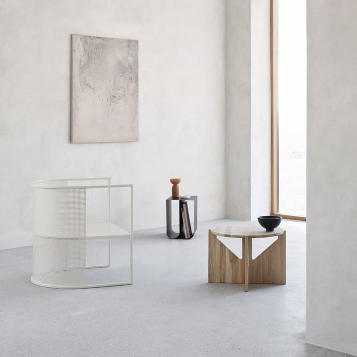 Bauhaus loungefåtölj, beige Kristina Dam Studio