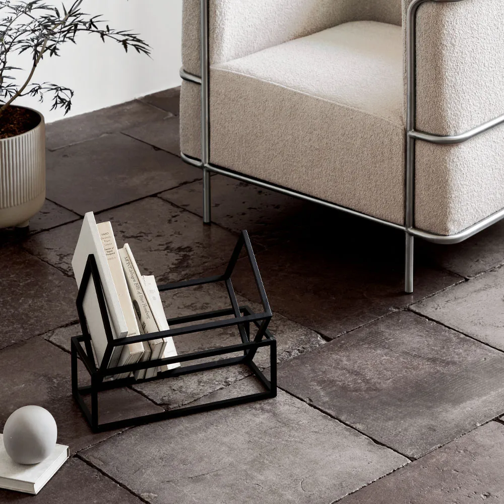 Book Keeper bokställ, Black Kristina Dam Studio