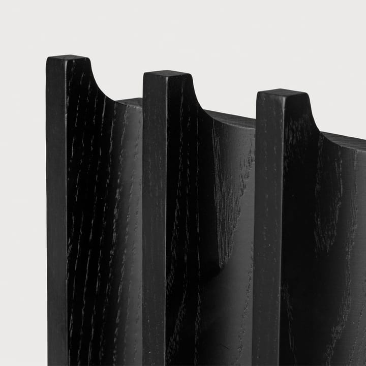 Column klädhängare, Oak black lacquered Kristina Dam Studio