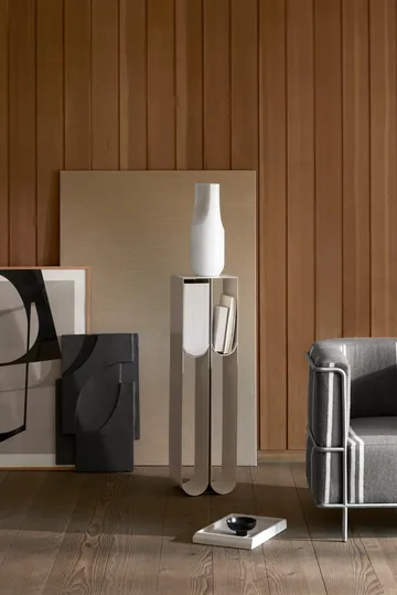 Curved pedestal - Beige - Kristina Dam Studio