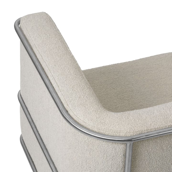 Modernist 2-sits soffa - tyg orsetto col.01/2 beige - Kristina Dam Studio