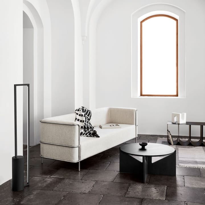 Modernist 2-sits soffa - tyg orsetto col.01/2 beige - Kristina Dam Studio