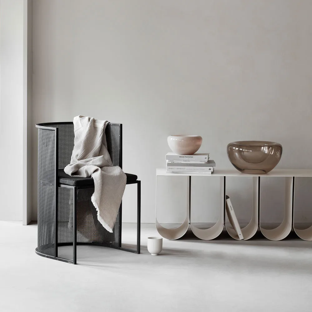 Opal Bowl skål, brown topaz, small Kristina Dam Studio