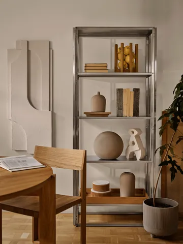 Serif Relief väggdekoration L - Off white - Kristina Dam Studio