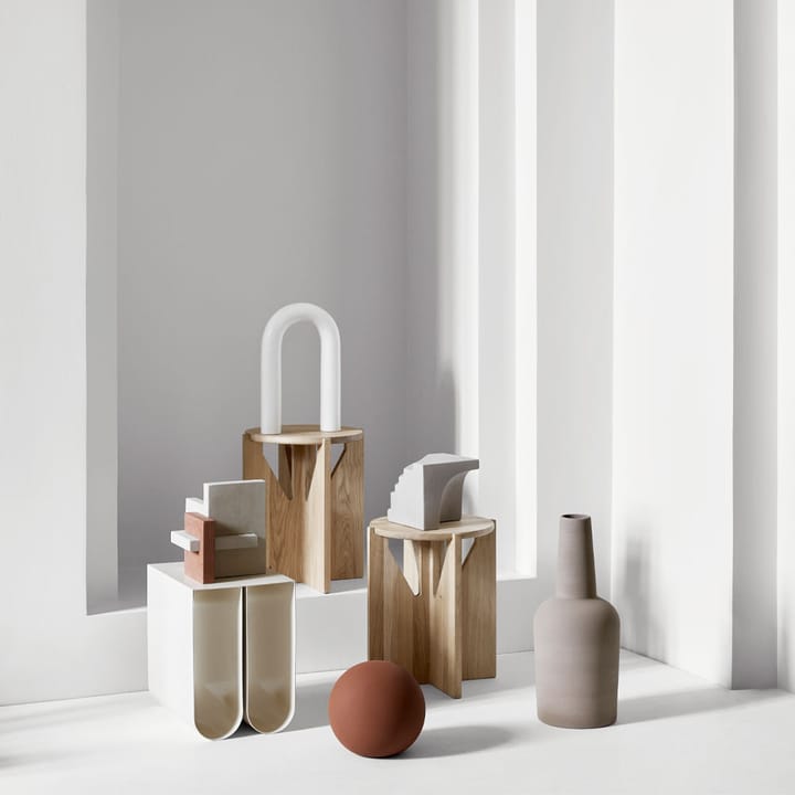 Stool pall, Oak Kristina Dam Studio