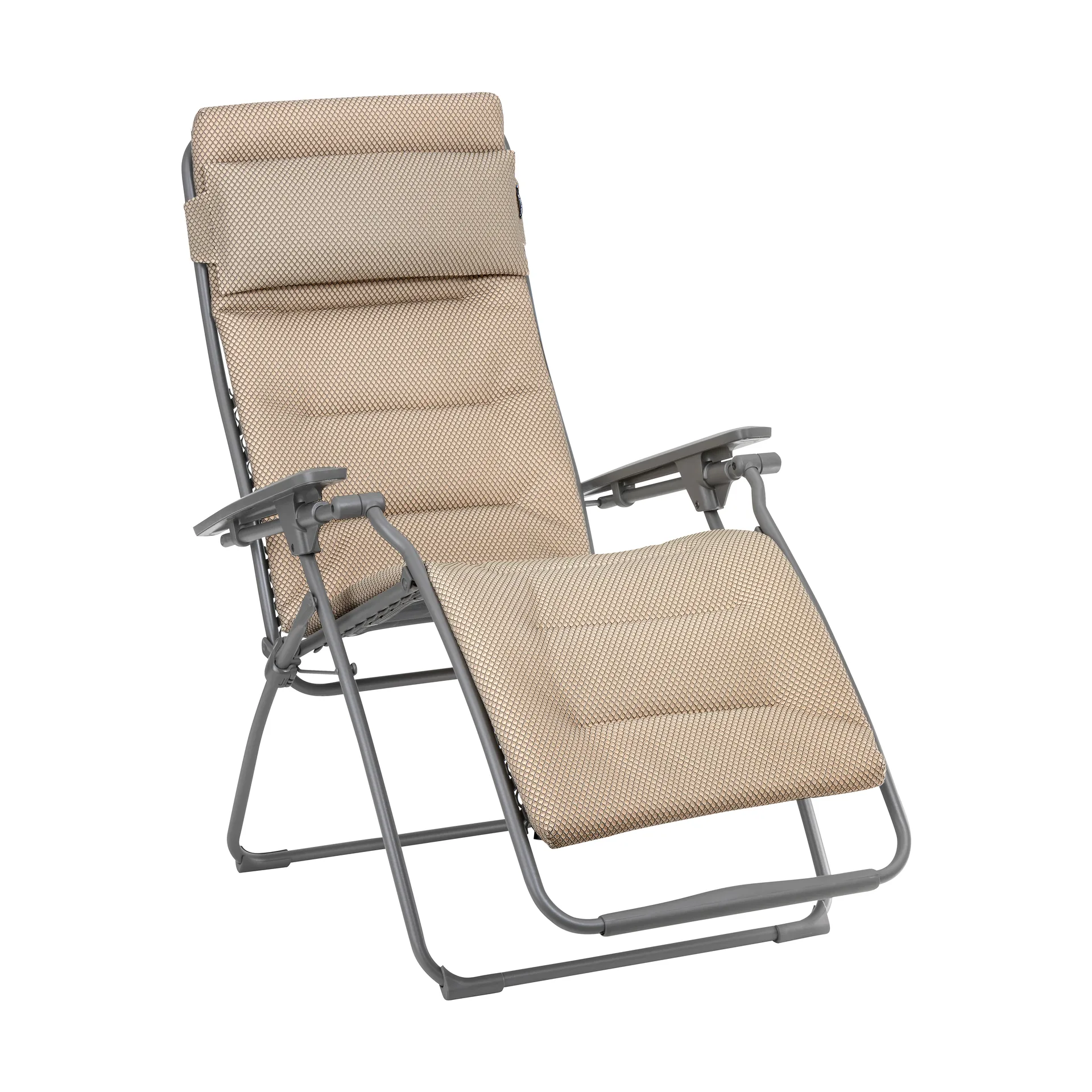 Futura BeComfort solstol, Dark grey-moka Lafuma