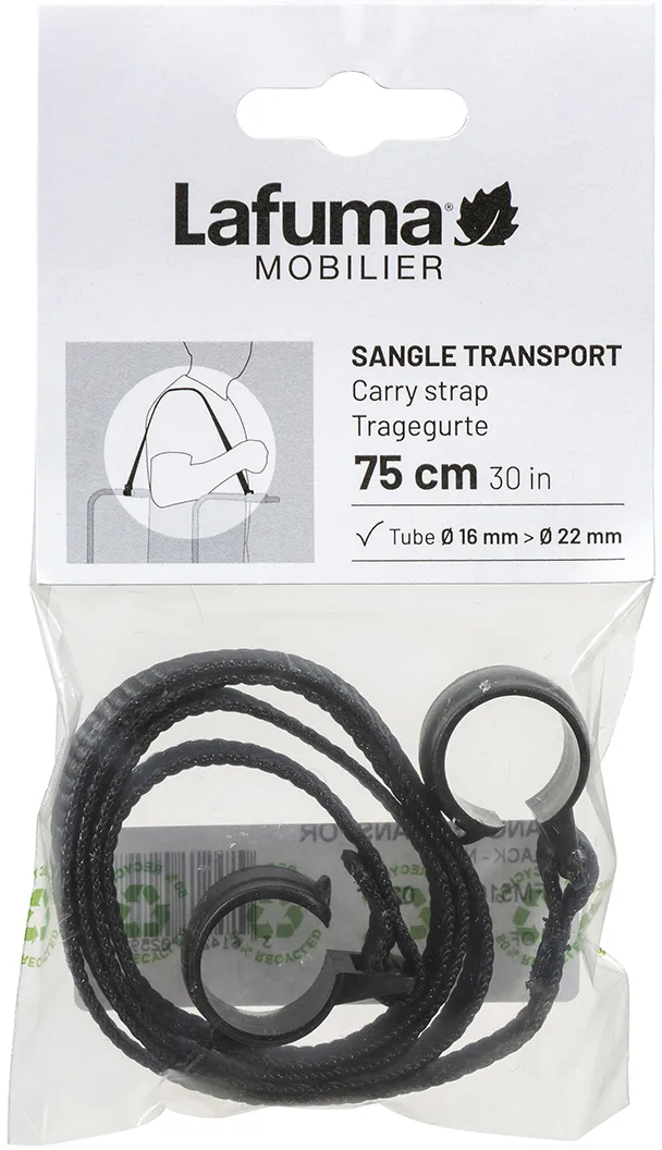 Lafuma bärrem till stolstol, Black-noir Lafuma