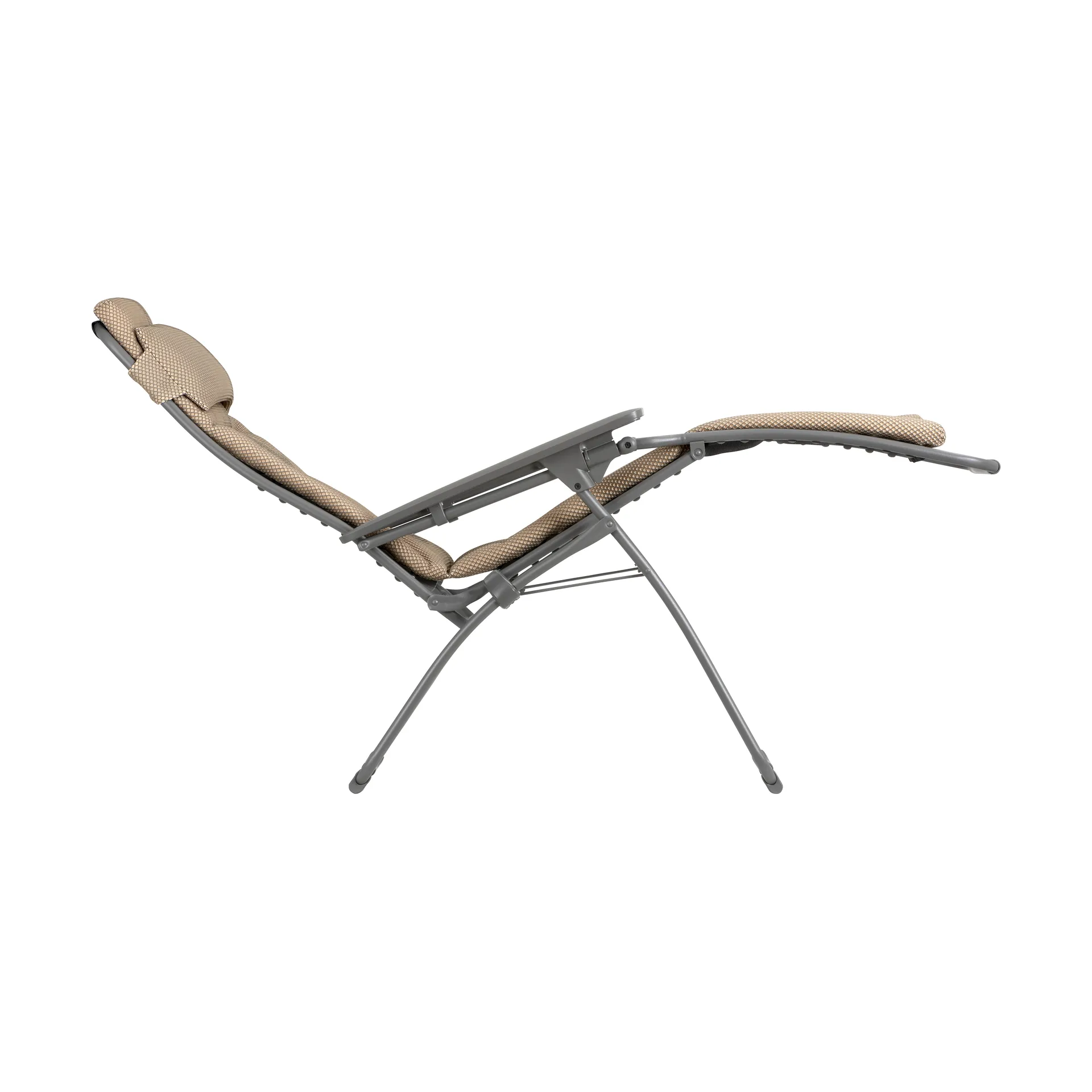 Relax 803 BeComfort solstol, Moka (beige) Lafuma