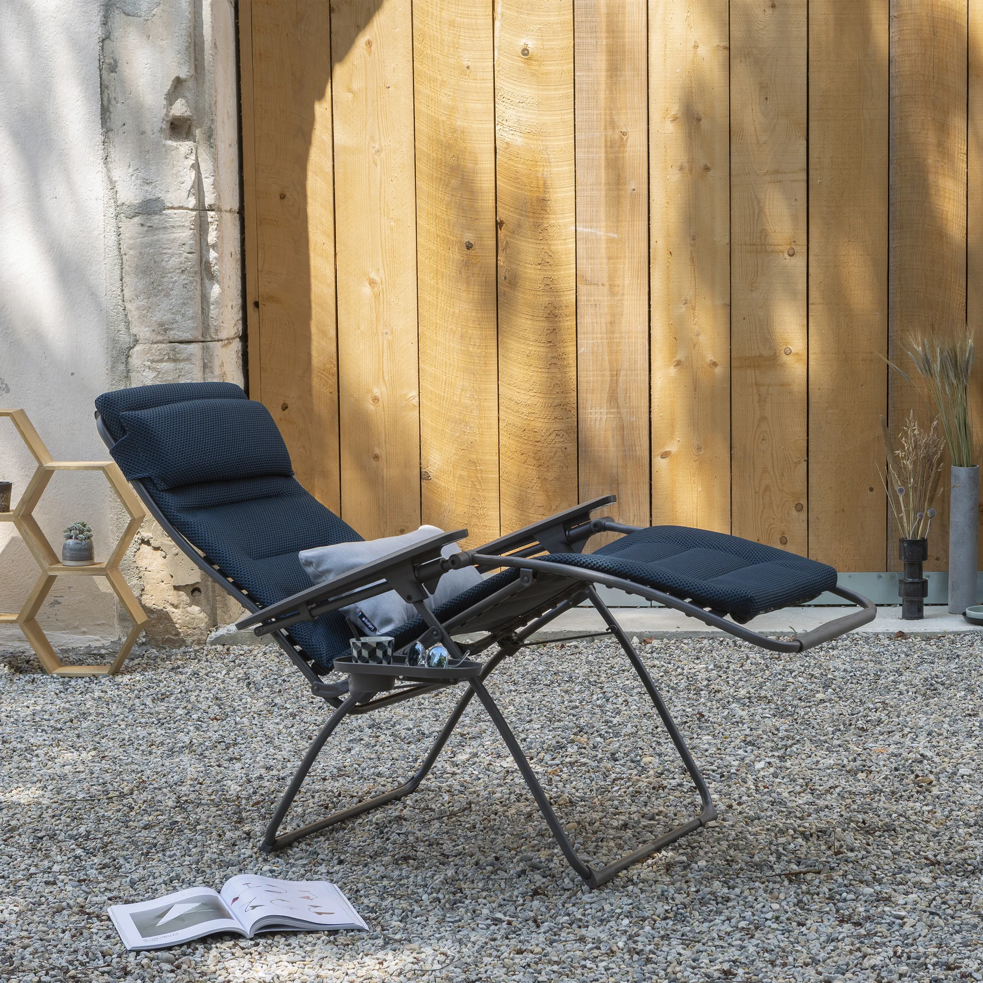 Relax 803 solstol, Bleu Encre Lafuma