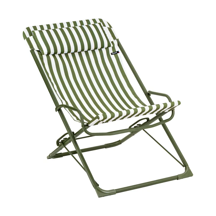 Transaswing Colorblock solstol - Rayure Moss (grön) - Lafuma
