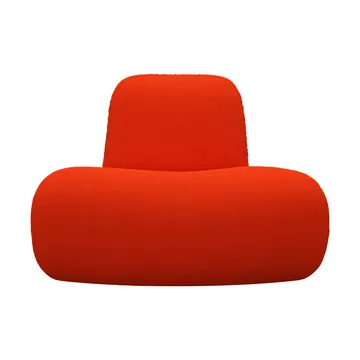 BAU fåtölj - helklädd-vidar 0542-röd, öppen - Lammhults