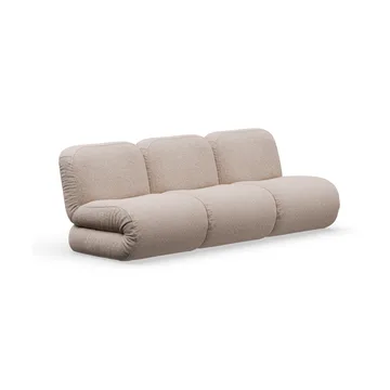 BAU soffa 3-sits, Zero beige - Lammhults