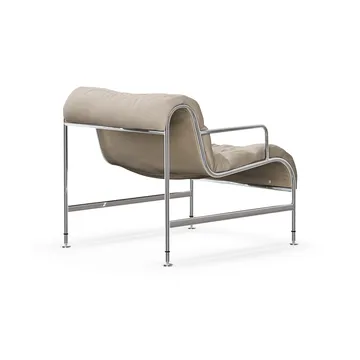 Sunny fåtölj med armstöd - Mauro Putty-kromstativ - Lammhults