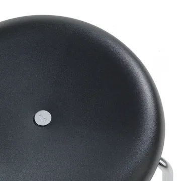 Taburett barpall - Svart-krom, 63 cm - Lammhults