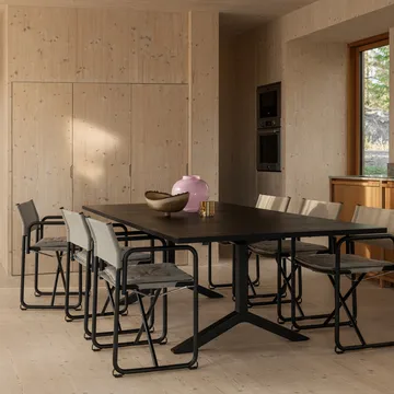 X75-2 karmstol - Svart-krom - Lammhults