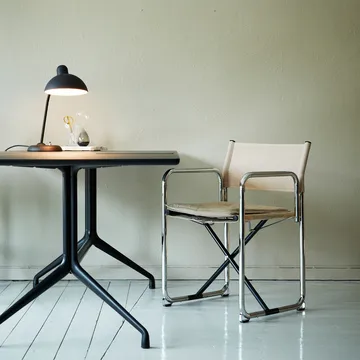 X75-2 karmstol - Svart-krom - Lammhults