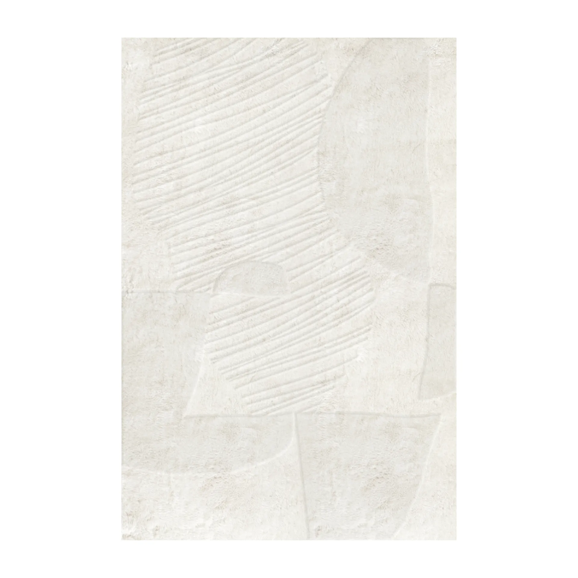 Artisan Guild ullmatta, Bone white 250x350 cm Layered