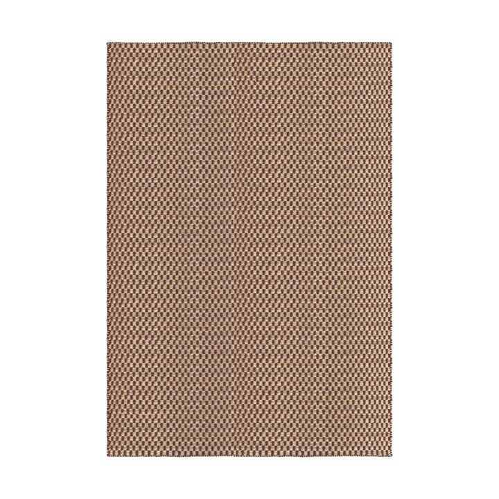 Barley jutematta - Burgundy, 250x350 cm - Layered