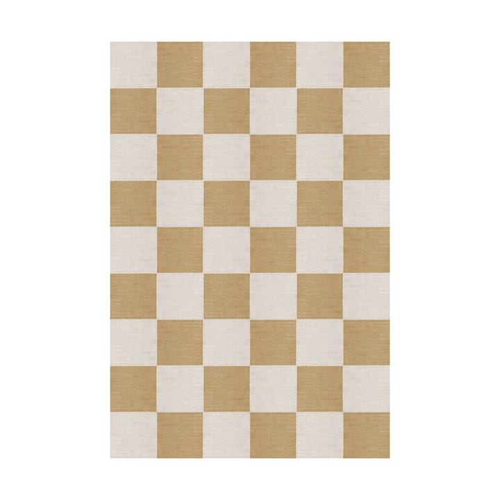 Chess ullmatta - Harvest yellow, 250x350 cm - Layered