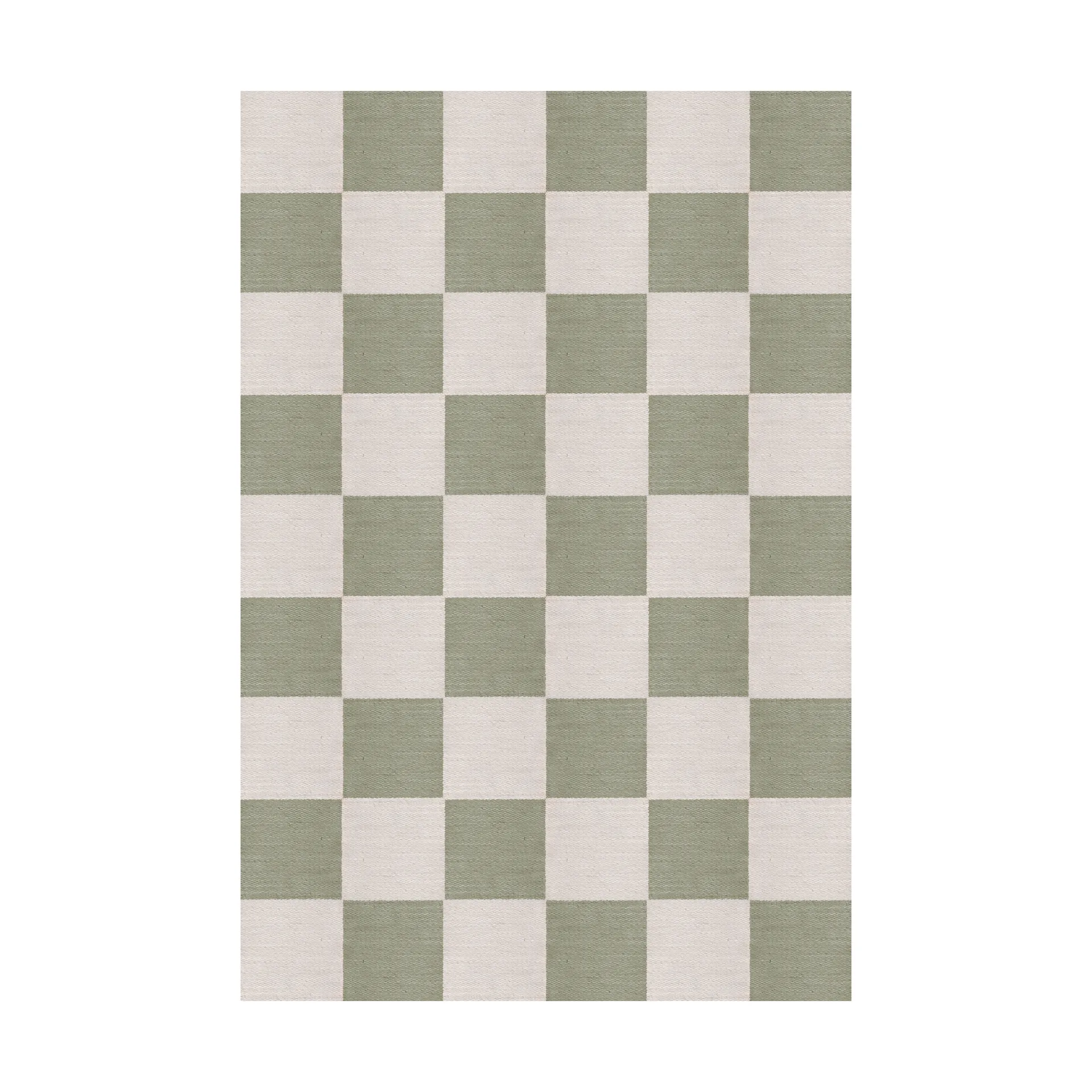 Chess ullmatta, Sage, 140x200 cm Layered