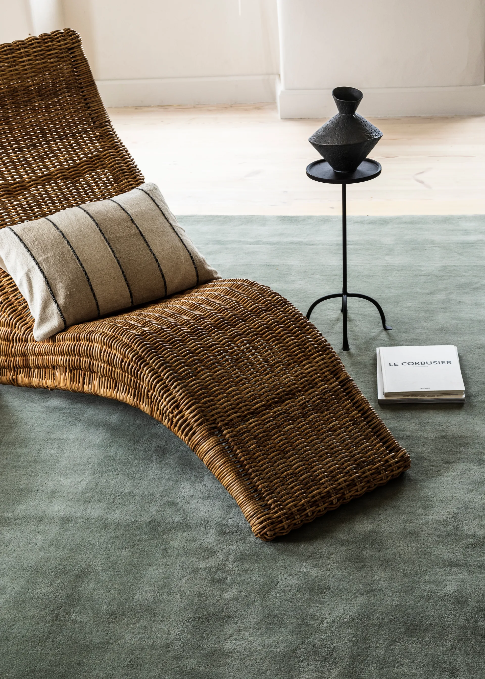Classic solid ullmatta 250x350 cm, Sage, 250x350 cm Layered