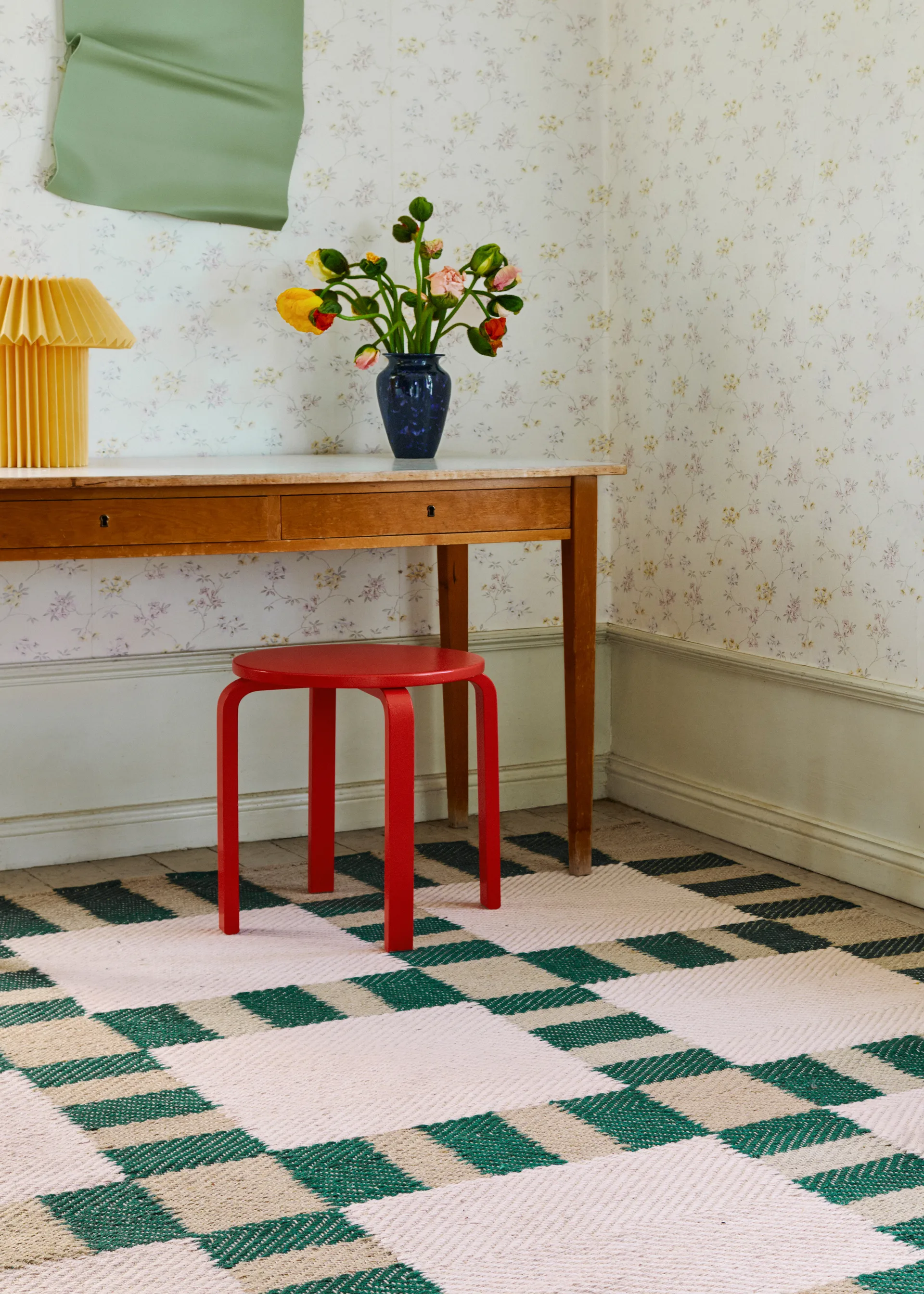 Evelina Kroon jutematta 200x300 cm, Korean chives Layered