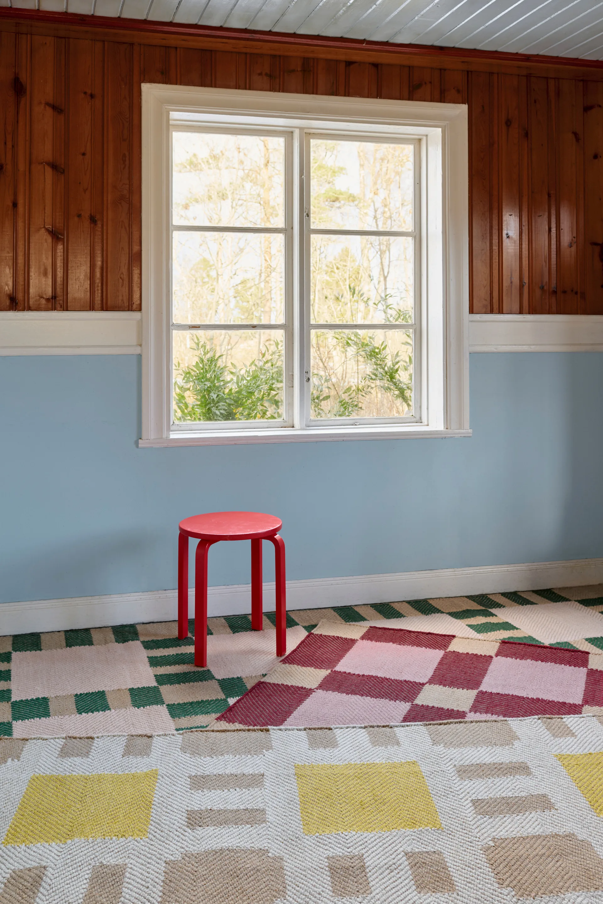 Evelina Kroon jutematta 250x350 cm, Korean chives Layered