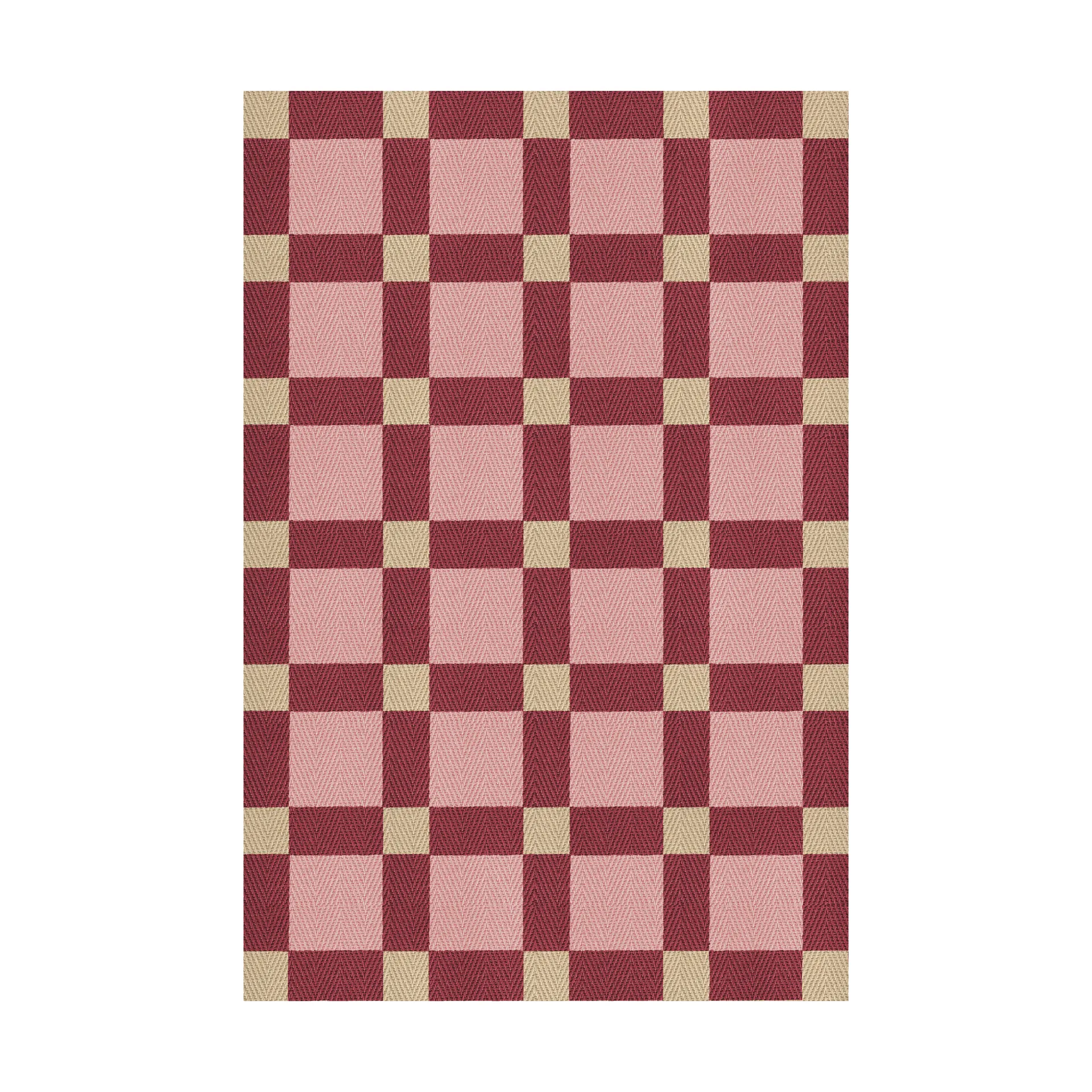 Evelina Kroon jutematta 250x350 cm, Plum punsch Layered
