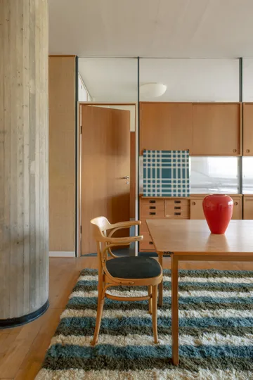 Evelina Kroon ullmatta - Shaggy arable, 180x270 cm - Layered