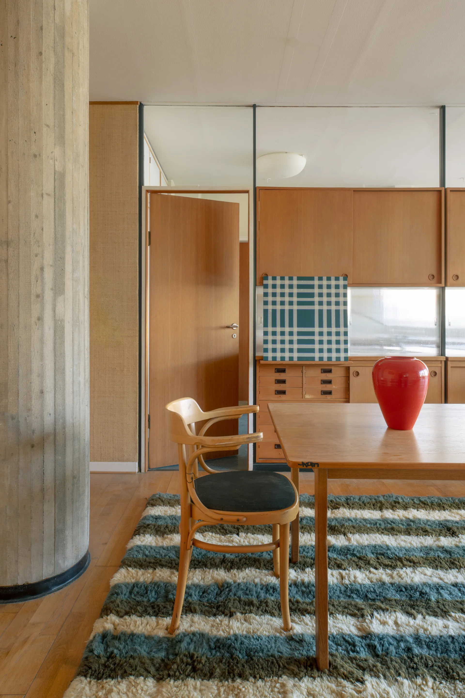 Evelina Kroon ullmatta, Shaggy arable, 200x300 cm Layered