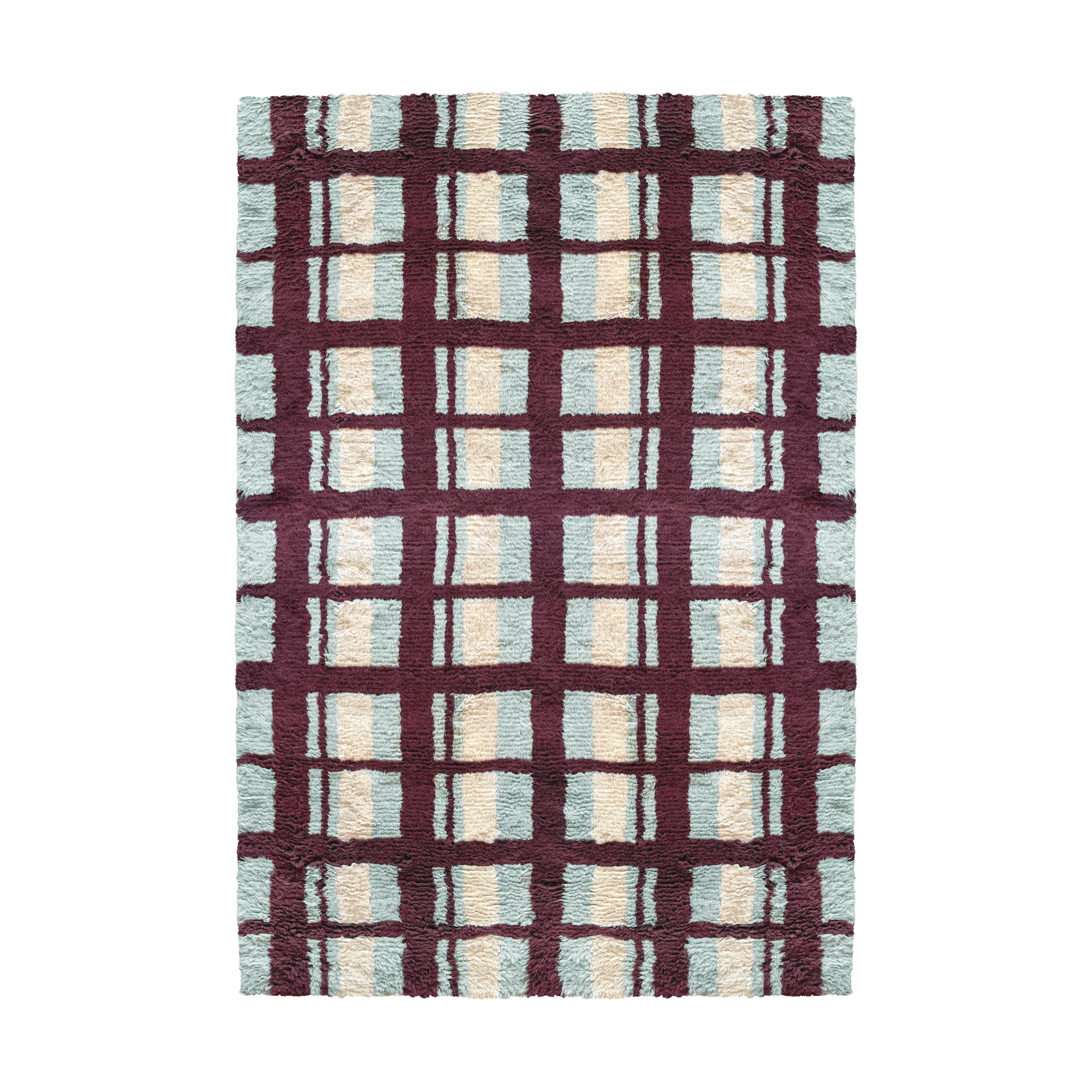 Evelina Kroon ullmatta, Shaggy arbor, 300x400 cm Layered