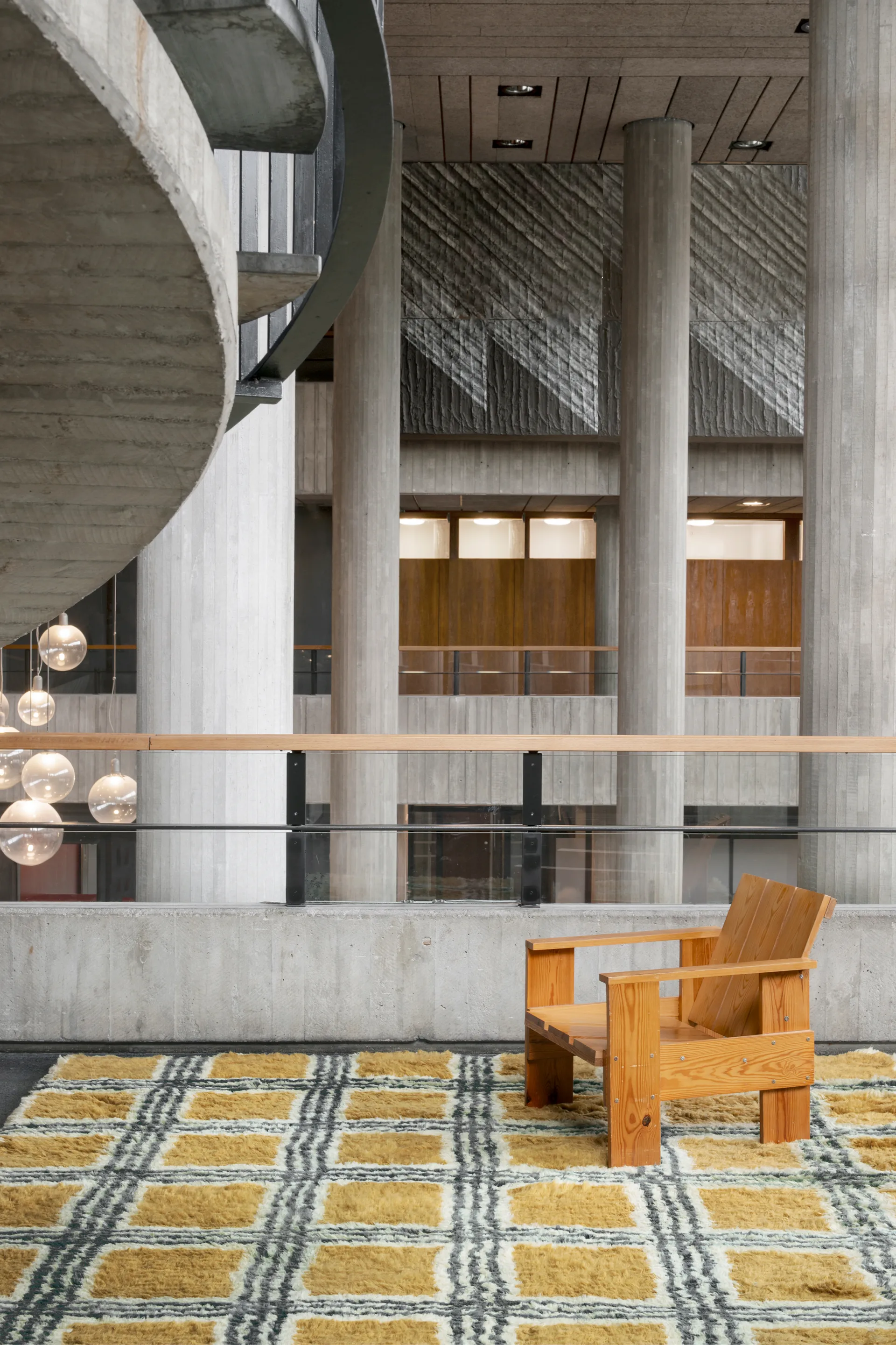 Evelina Kroon ullmatta, Shaggy pergola, 180x270 cm Layered