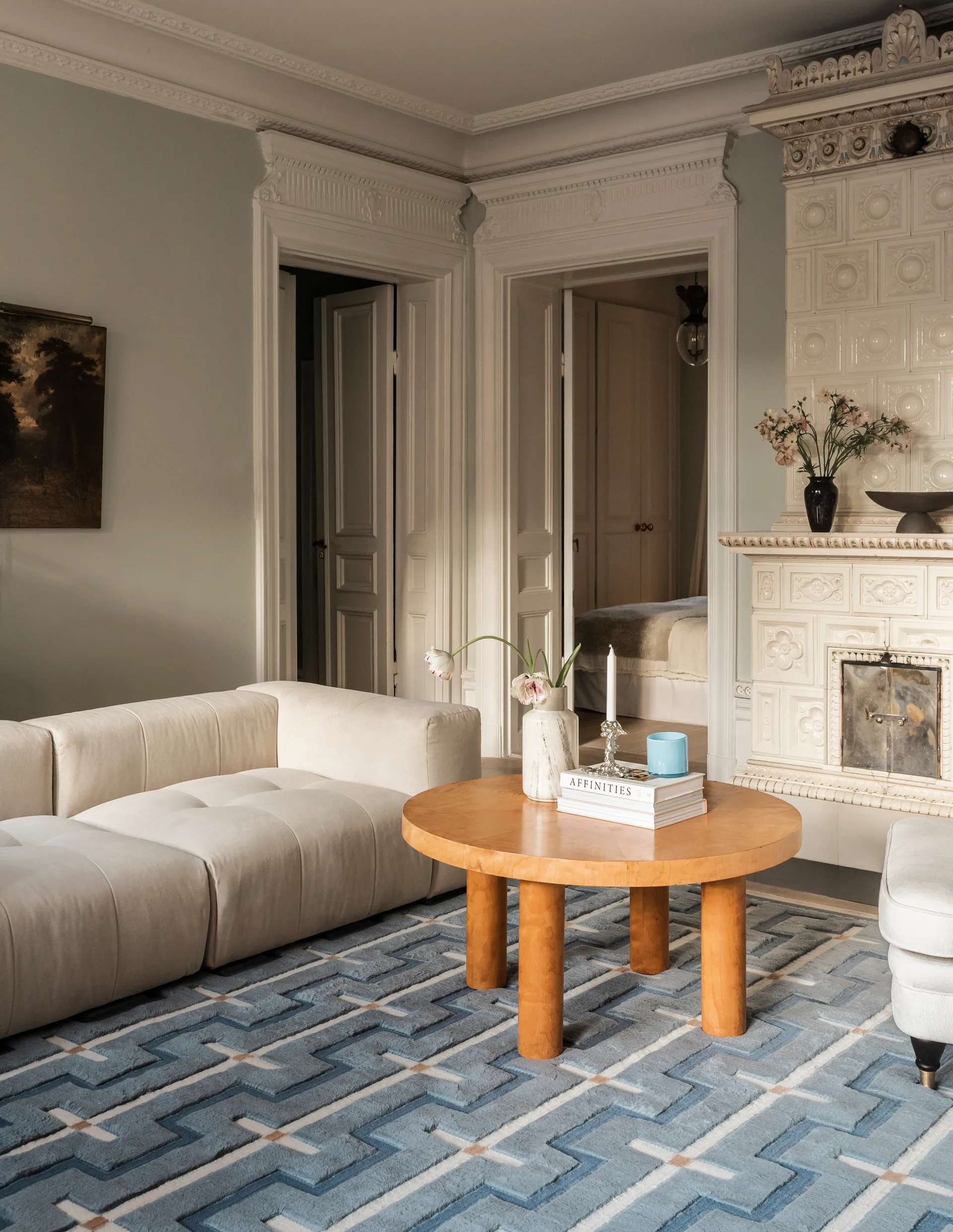 Johanna ullmatta, Blue sky, 300x400 cm Layered